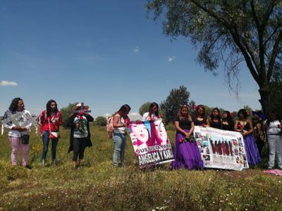 Una caravana recorre Ecatepec con un reclamo: justicia y freno a los feminicidios