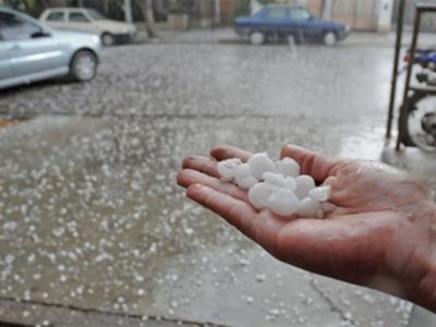 Domingo bajo agua, a pura ráfaga y granizo: rige una nueva alerta meteorológica