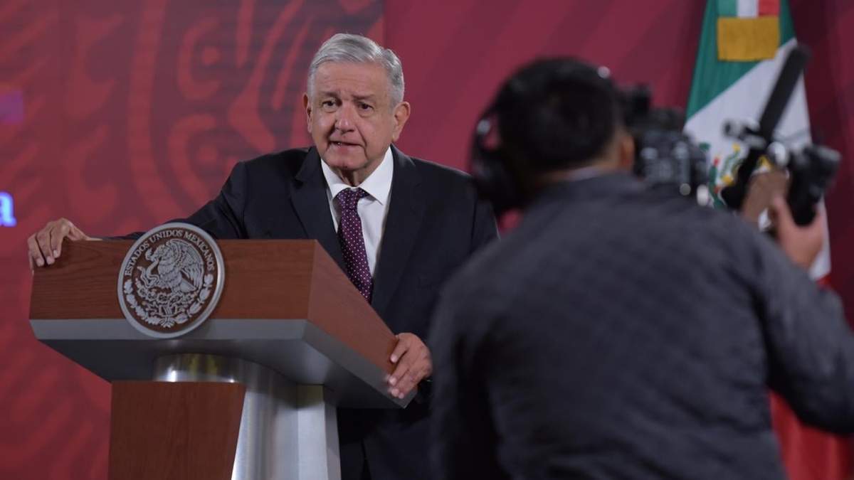 El presidente López Obrador declinó opinar de la elección en EU. Foto: Eduardo Miranda