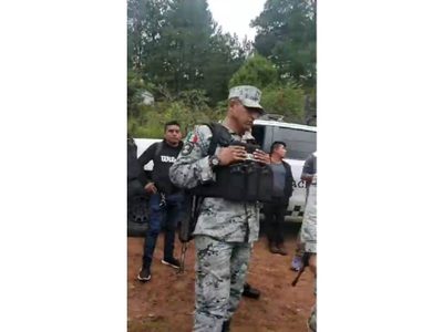 Retienen una patrulla de la Guardia Nacional con todo y elementos en Chiapas