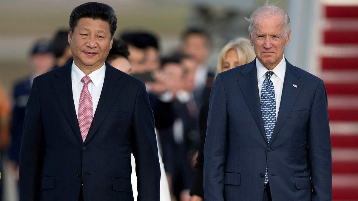 Xi Jinping y Joe Biden. Fuente: (Twitter)