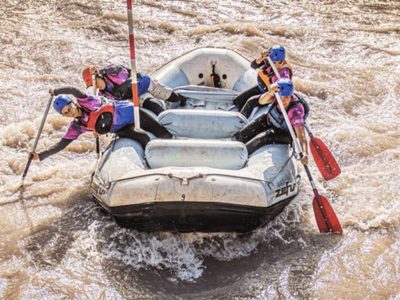 Reconocen por su participación al equipo de Rafting “Cauquenes” de Aluminé