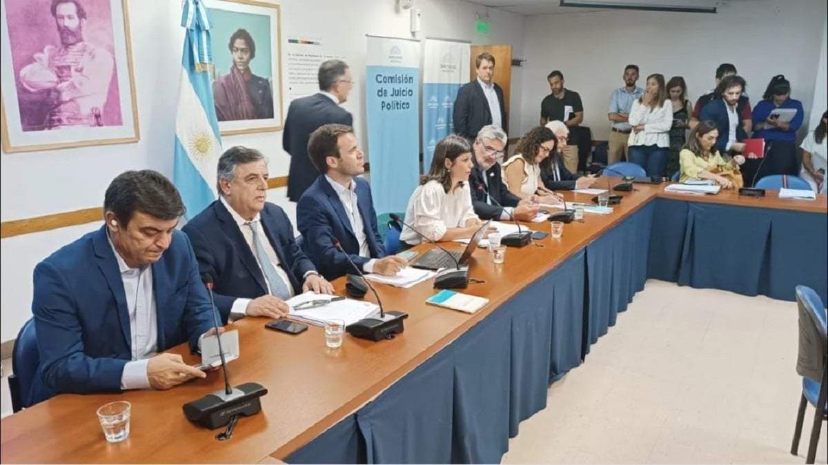Comisión de juicio político de la Cámara de Diputados. Fuente: (Infocielo)
