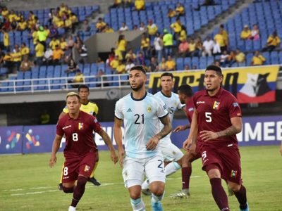 Tremenda goleada de Argentina a Venezuela en el Preolímpico