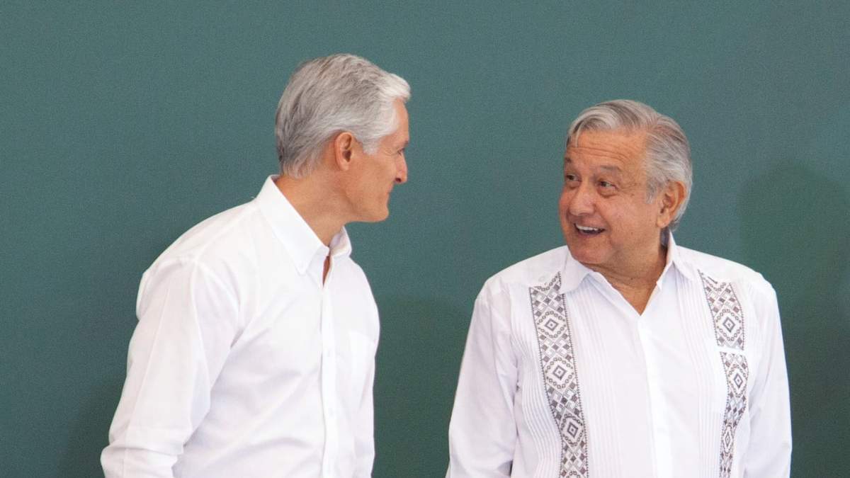 Del Mazo y López Obrador en un acto público