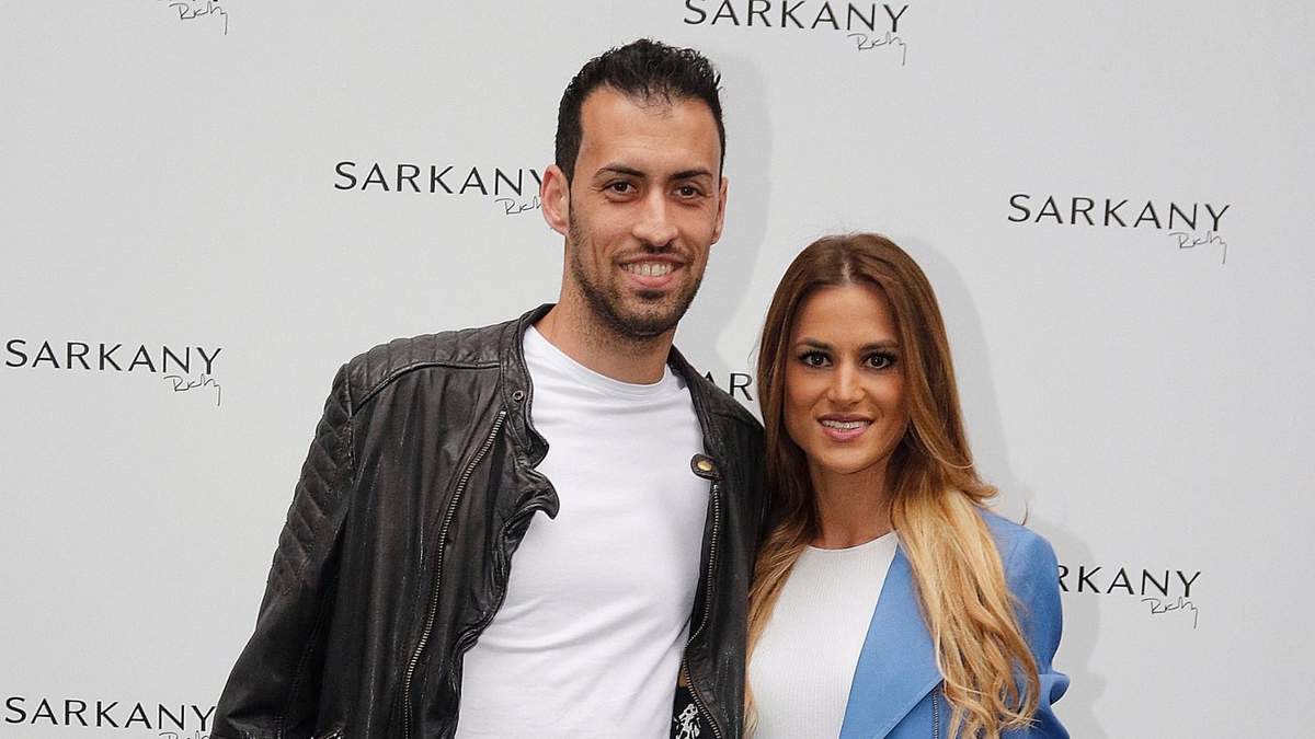 Sergio Busquets y Elena Galera. Fuente: (Instagram)