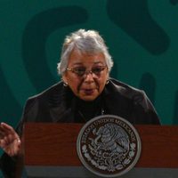 Olga Sánchez Cordero dio negativo en la prueba de covid-19