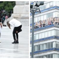 La diseñadora @FherVal propone matrimonio a su novia desde la Torre Latinoamericana