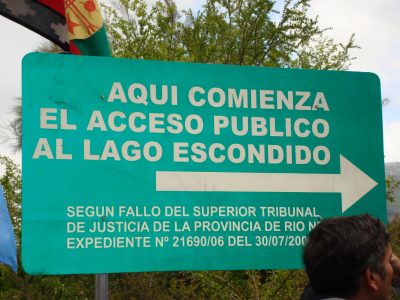Lago Escondido: una fuerza política pidió expropiar las hectáreas aledañas al embalse