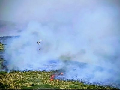 Fue contenido el incendio de Cerro Caicayén y la preocupación se traslada a Loncopué