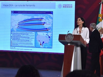 Entra más fentanilo a EU por Canadá que por México: García Vilchis