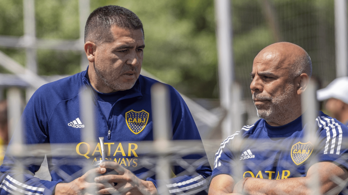 Riquelme con Serna. Fuente: (Instagram)