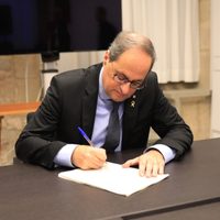 La Junta Electoral Central inhabilita a Quim Torra como presidente de la Generalitat