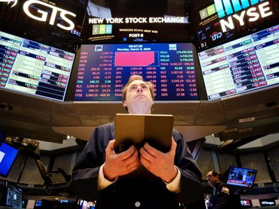 Nueva caída de los bonos y acciones, tras el repunte de ayer