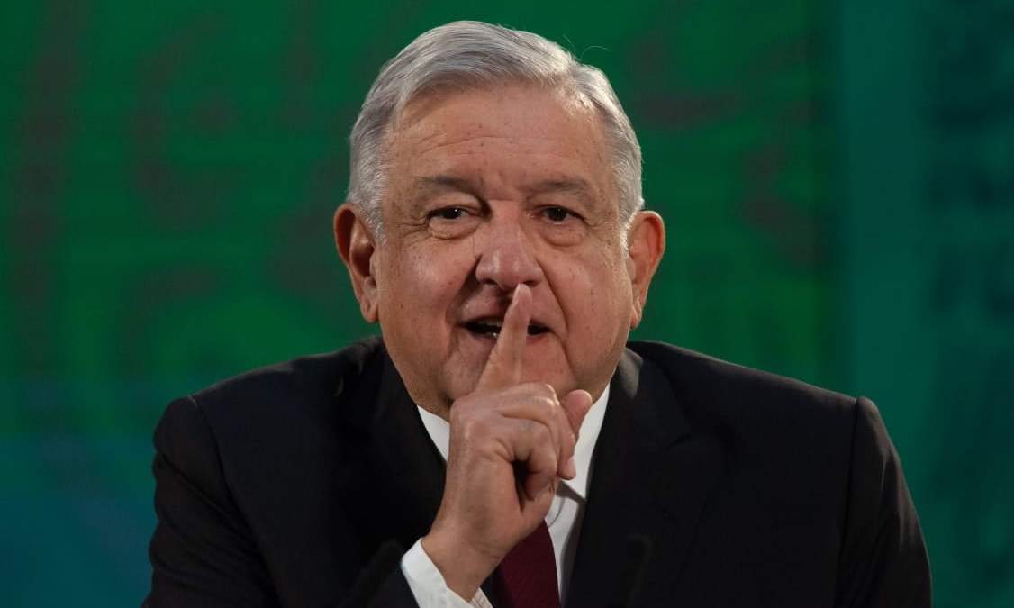 López Obrador en conferencia de prensa