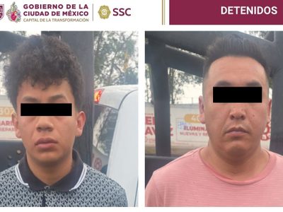 Detienen a dos presuntos responsables de un ataque armado en Iztapalapa que dejo tres muertos y nueve heridos