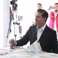 Peña Nieto luego de votar: respaldaré al candidato que gane