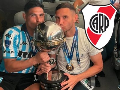 Luego de sonar en River: el delantero de Racing que desmintió el llamado de Gallardo