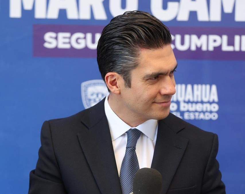 El líder nacional panista asistió al informe de la gobernadora de Chihuahua