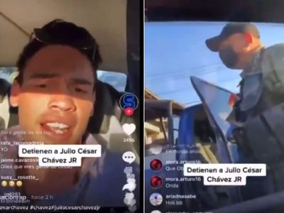 Julio César Chávez Jr., es detenido bajo la sospecha de posesión de arma