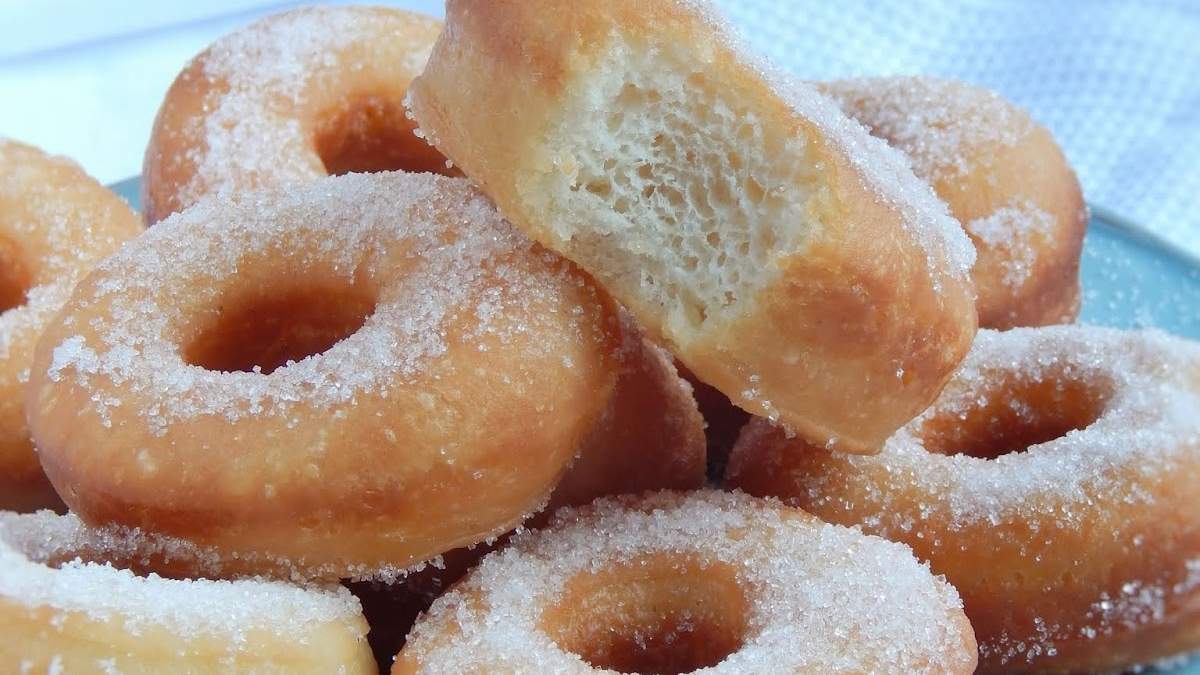 Donas de huevo. Fuente: (Instagram)