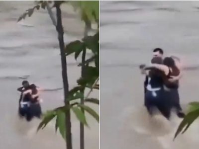 Tres amigos murieron abrazados antes de ser arrastrados por inundaciones en Italia