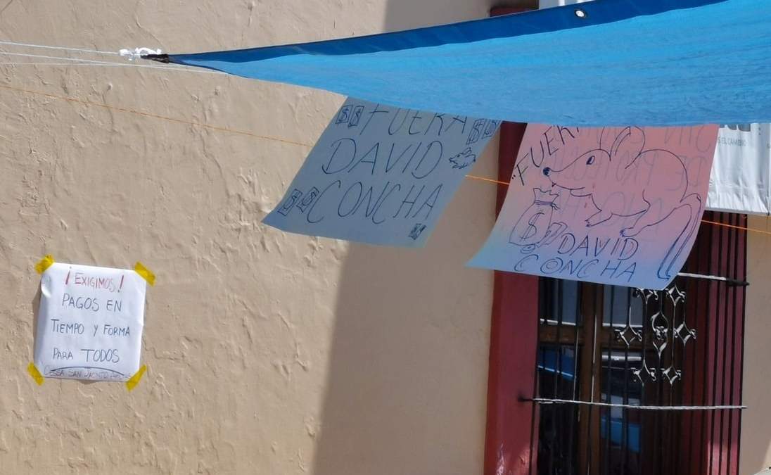 La protesta