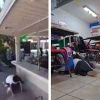 En Sonora se viralizan dos videos de balacera, uno fue simulacro y el otro real