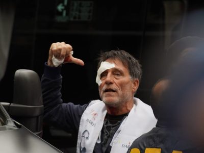 Se registraron incidentes en la marcha de jubilados