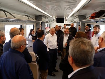 El tren interurbano El Insurgente será inaugurado por completo en agosto: AMLO