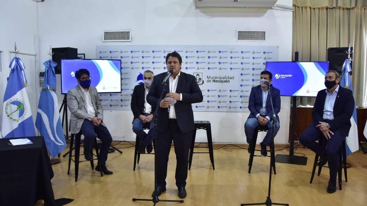 Mariano Gaido, intendente de la ciudad de Neuquén. Fuente: (Twitter)