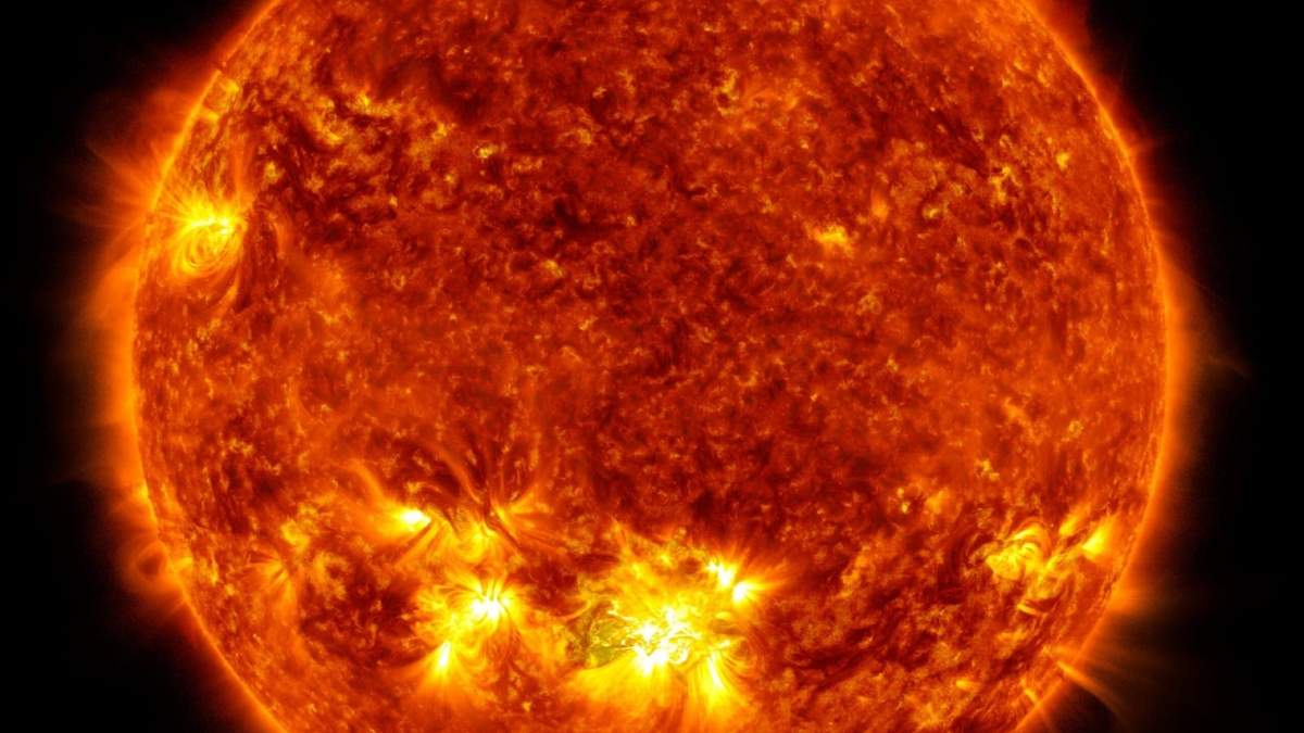 Fotografía del Sol. Fuente: (Twitter)