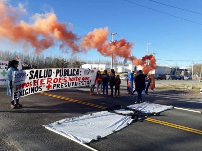 Mañana ASSPUR comenzará una nueva semana de protestas en todo Río Negro