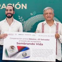 México y El Salvador firman carta de cooperación; AMLO anuncia inversión de 30 mdd en ese país