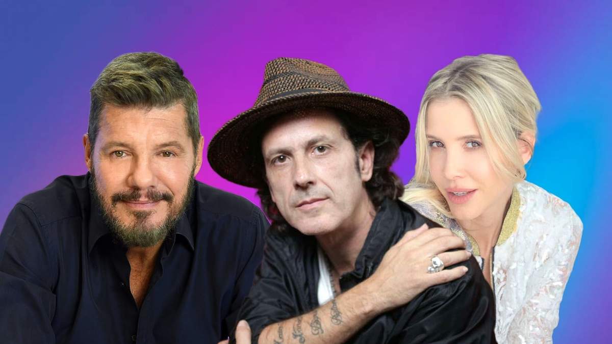 Marcelo Tinelli, Coti Sorokin y Guillermina Valdés. Fuente: (Minuto Neuquén)
