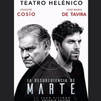 Juan Villoro en el teatro: 'La desobediencia de Marte”