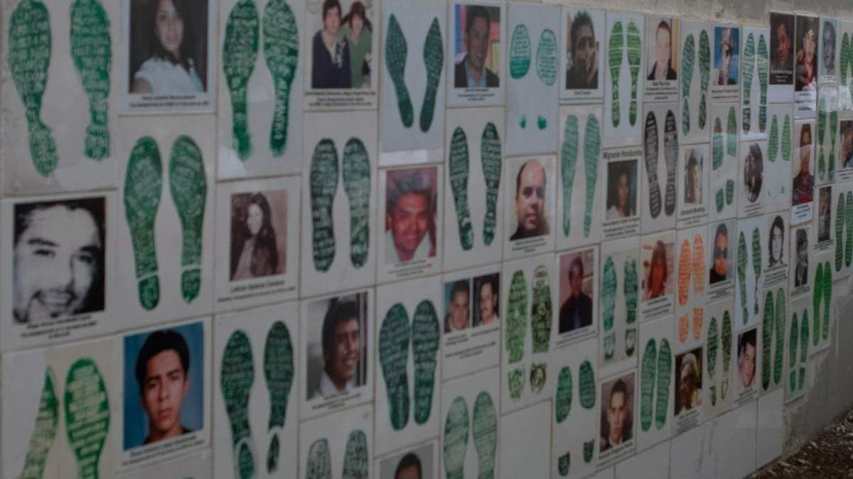 Protesta de madres de desaparecidos