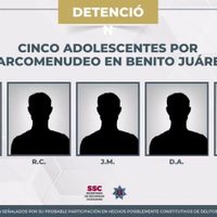 Detienen a cuatro menores de edad por vender droga en secundaria en Cancún