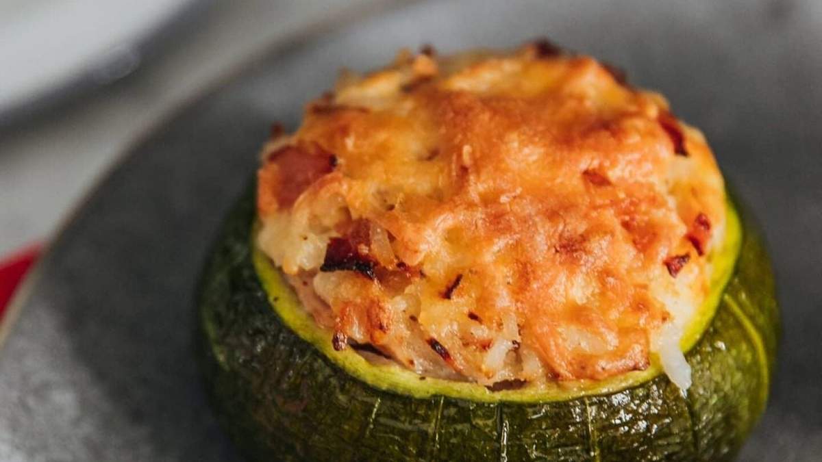 Zapallito relleno. Fuente: (Instagram)
