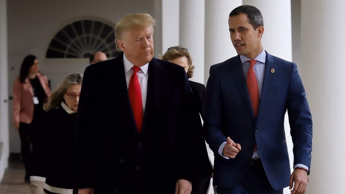Trump brindó su apoyo permanente a Guaidó. Fuente: (Twitter)