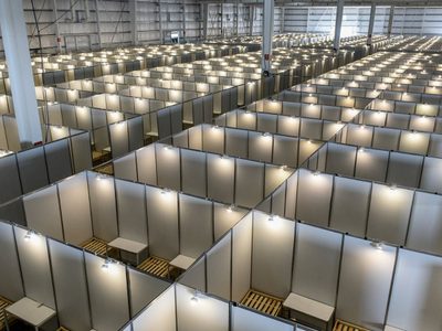 El Centro Sanitario de Tecnópolis ya está listo para recibir a los pacientes