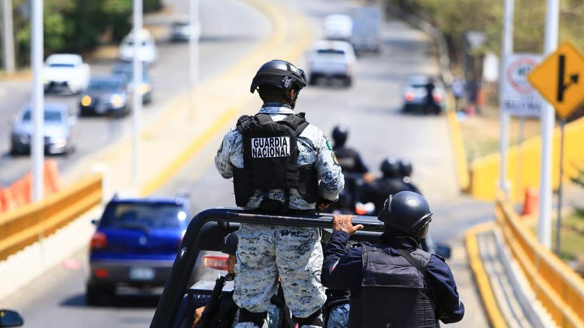 Presencia de la Guardia Nacional en Tabasco