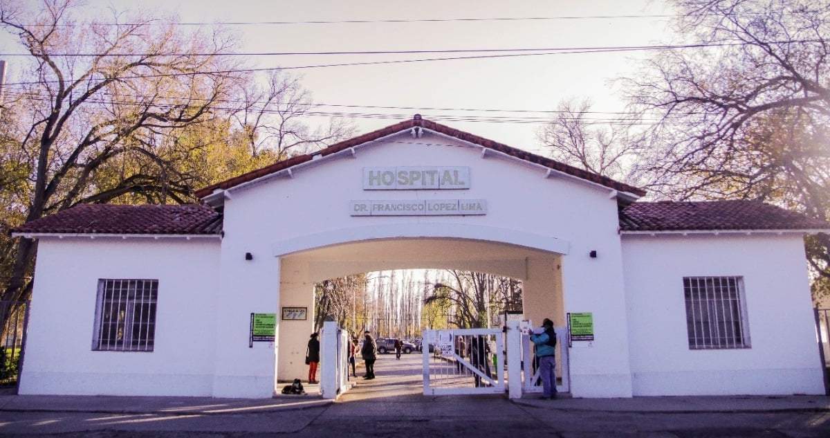 Hospital Dr. Francisco López Lima de General Roca. Fuente: (Twitter)