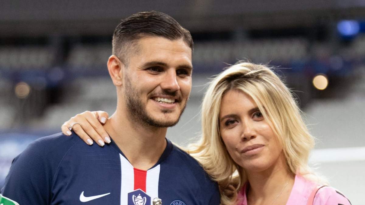Mauro Icardi y Wanda Nara. Fuente: (Minuto Neuquén)