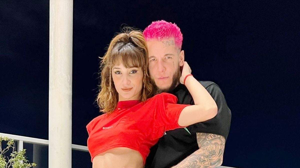 Melody Luz y Alex Caniggia. Fuente: (Instagram)