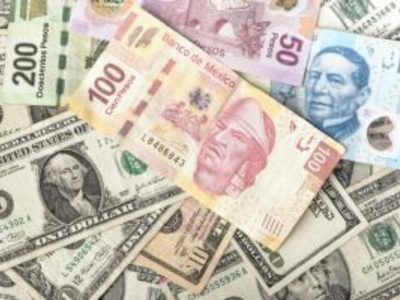 Peso arranca la semana con ganancias y en espera de publicación de datos económicos