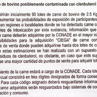 En carne propia, la pesadilla del clembuterol