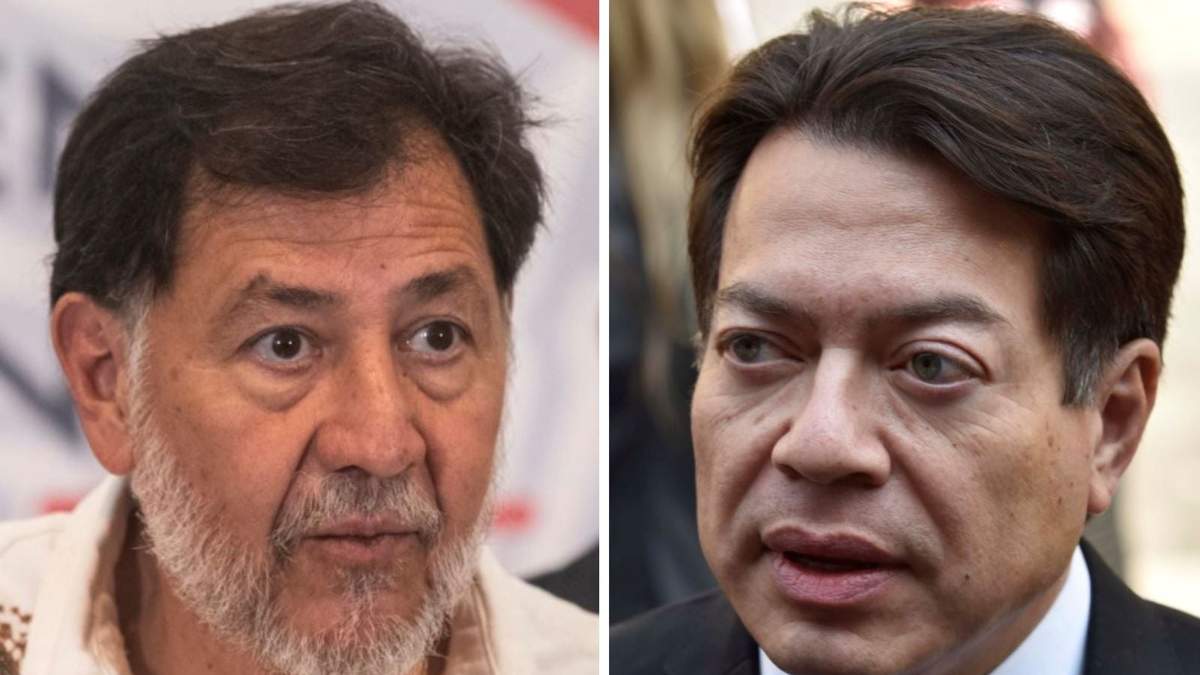 Gerardo Fernández Noroña y Mario Delgado