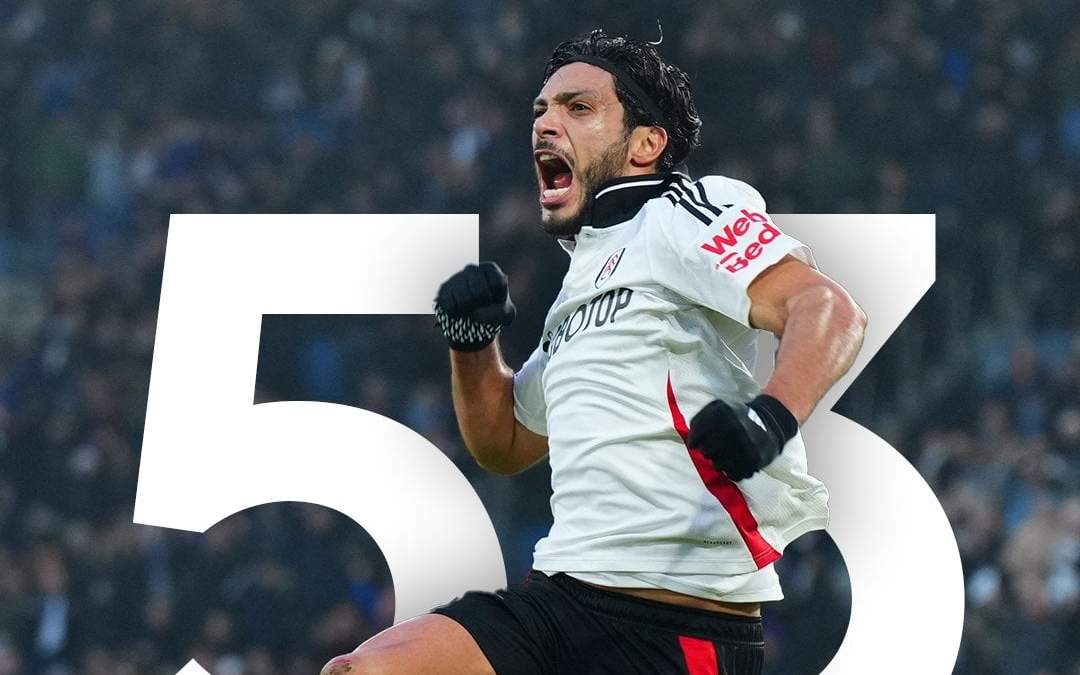 Raúl Jiménez anota su gol 53 en Premier League y empata récord del Chicharito