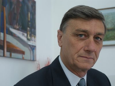 El exgobernador Hermes Binner pelea por su vida